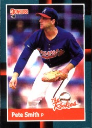 1988 Donruss Rookies Baseball Cards    010      Pete Smith
